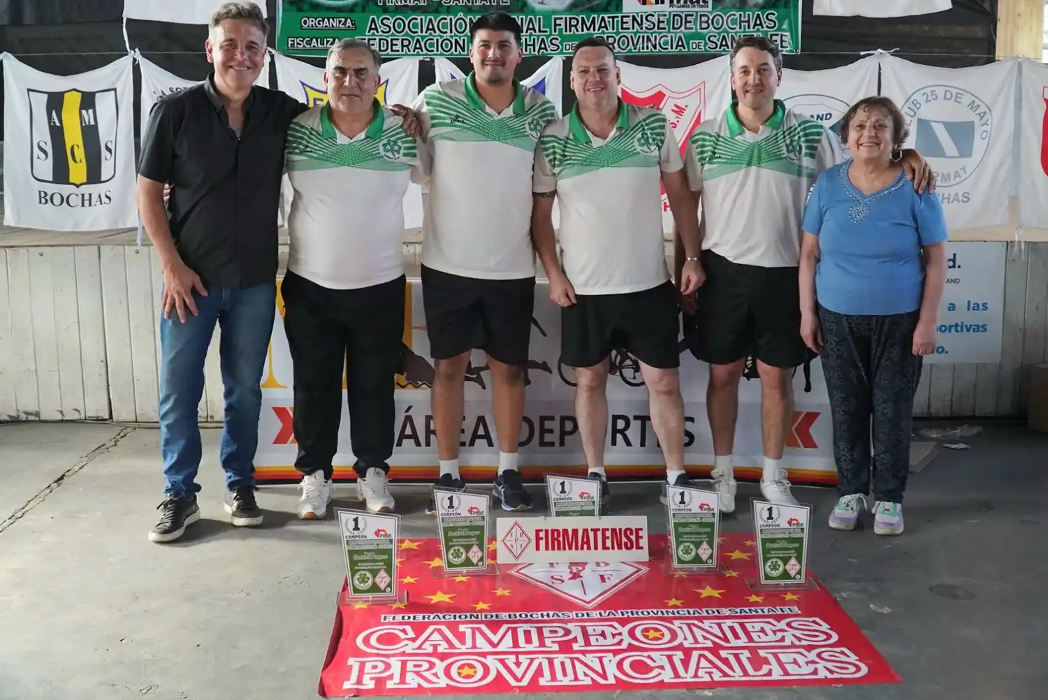 Firmat fue sede del Campeonato Provincial de Bochas de Primera Categoría en Parejas