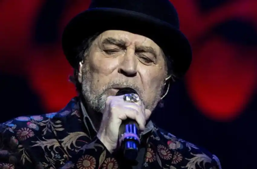 Joaquín Sabina cayó de un escenario y lo operan de urgencia por un derrame cerebral