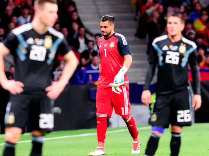 Aplastante goleada a la selección argentina
