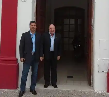 Busti y Zavallo se reunieron con Fuad Sosa en el Comité provincial de la UCR