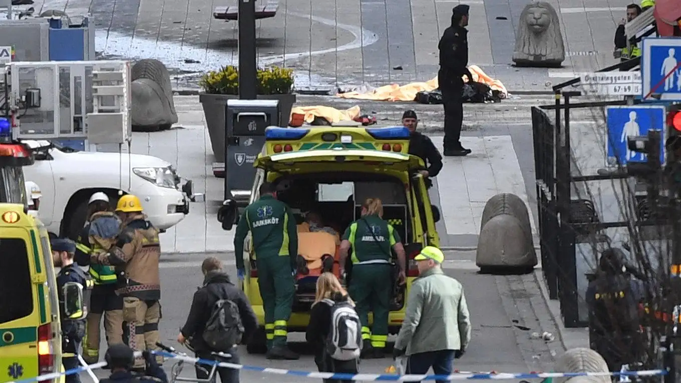 Estocolmo: El detenido confesó haber cometido un acto terrorista