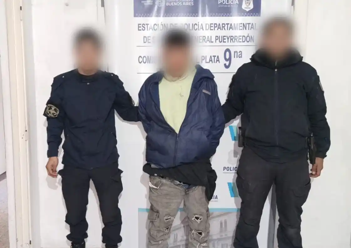 El malviviente fue derivado a Batán.