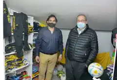 “Este club hace un trabajo muy importante por cientos de chicos"