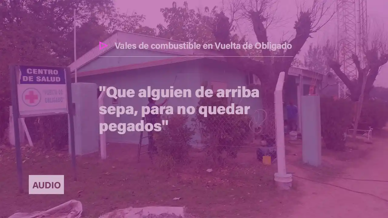 Más audios de los vales de combustible: “Que alguien de arriba sepa, para no quedar pegados”