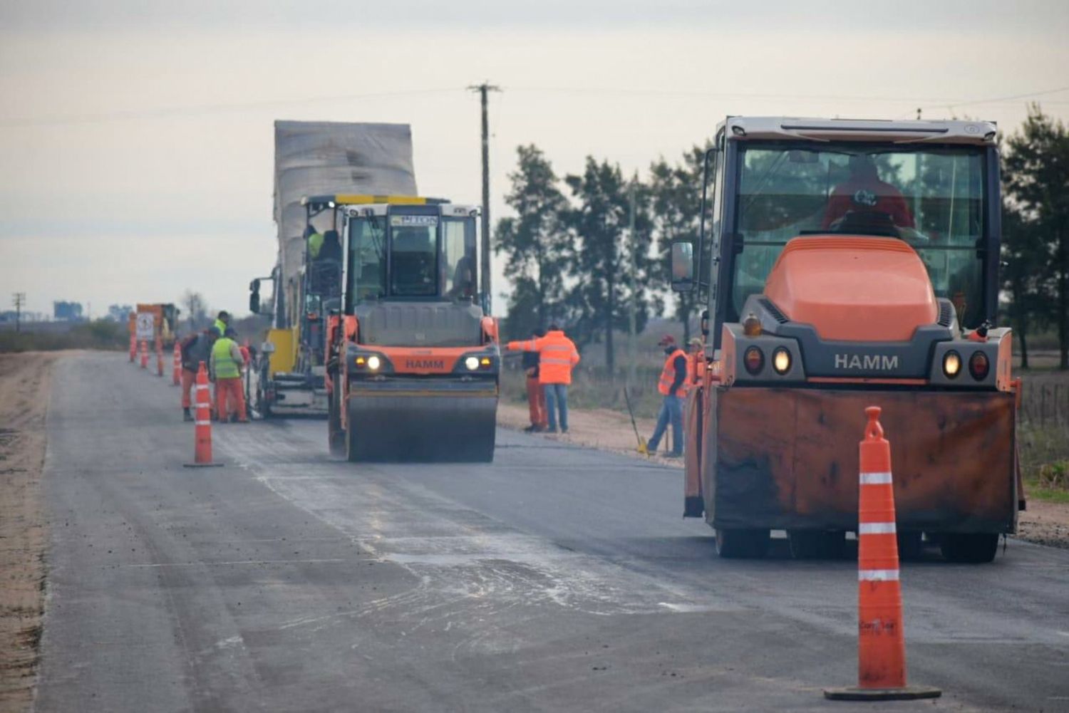 Continúan los trabajos en a Ruta 51 y el acceso a Pueblo Belgrano