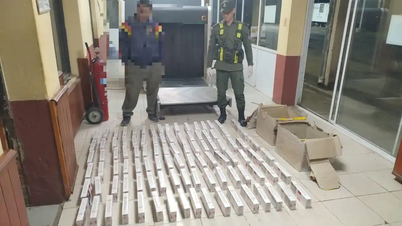 Incautaron más de 1300 atados de cigarrillos en Formosa