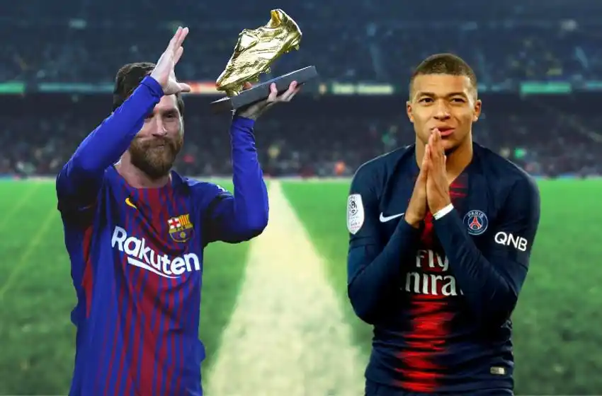 Messi acaricia su sexta Bota de Oro, pero Mbappé tiene una última chance