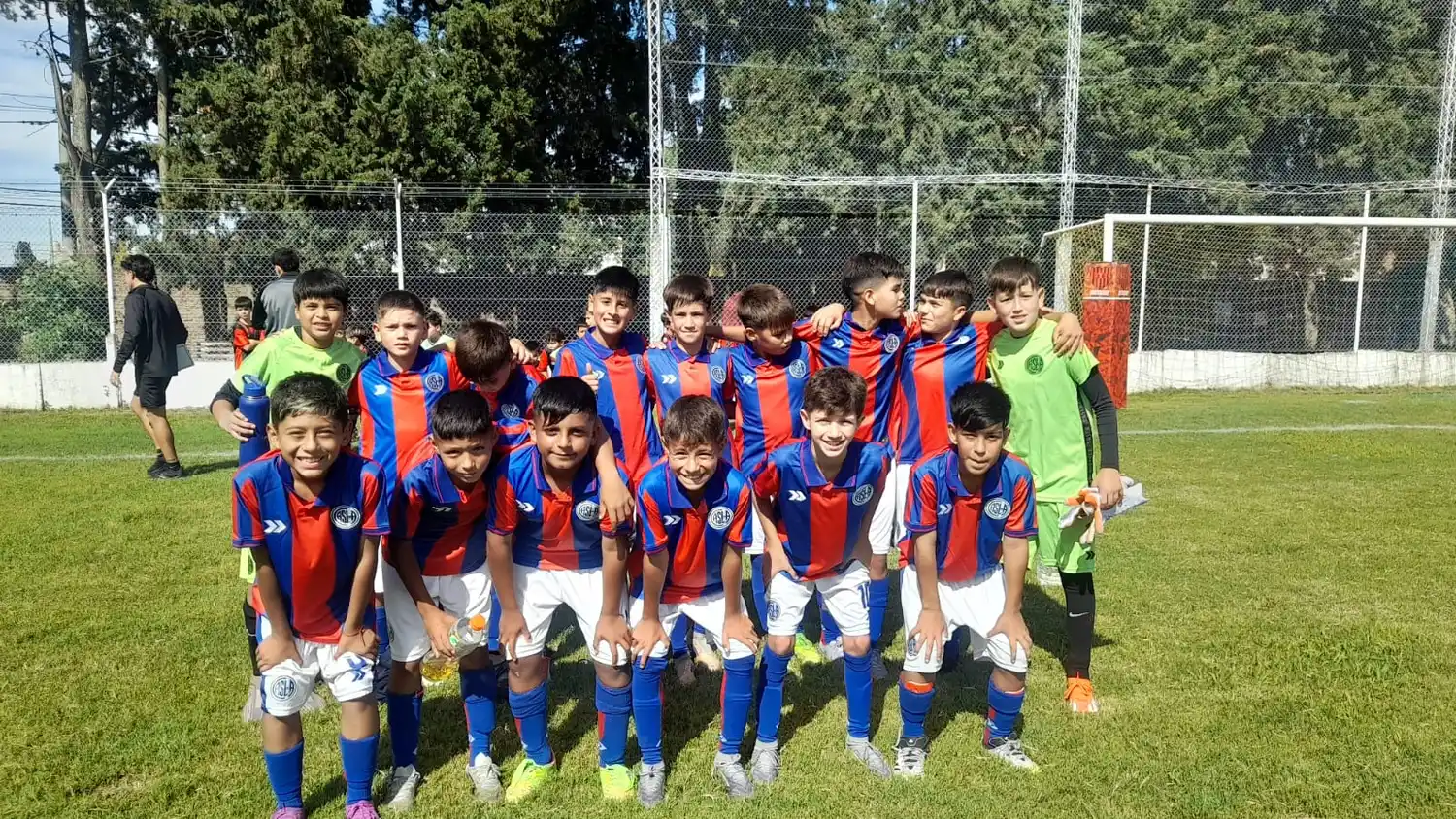 Una maquinita el equipo de San Lorenzo de Almagro de Capital Federal goleó en todos sus partidos