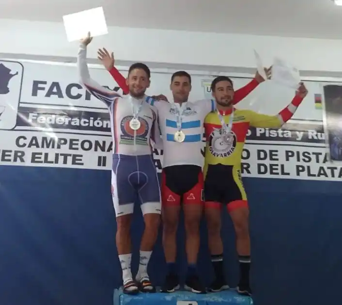 Ciclismo: Cristian Monzón segundo en Mar del Plata