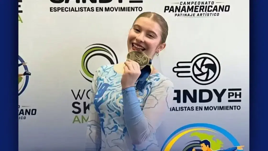 Una joven bonaerense se consagró campeona panamericana de patín artístico y lideró un podio histórico