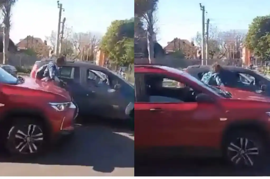 La policía ha iniciado una búsqueda del conductor.