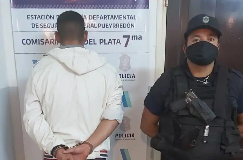Entró a una casa a robar y lo detuvieron a una cuadra