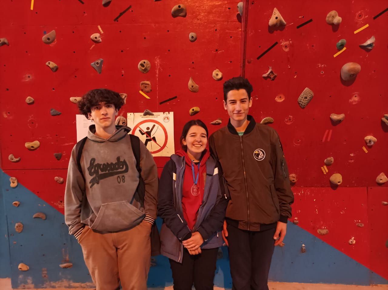 Escalada: tres sampedrinos en el campeonato infanto juvenil del Litoral en Rosario
