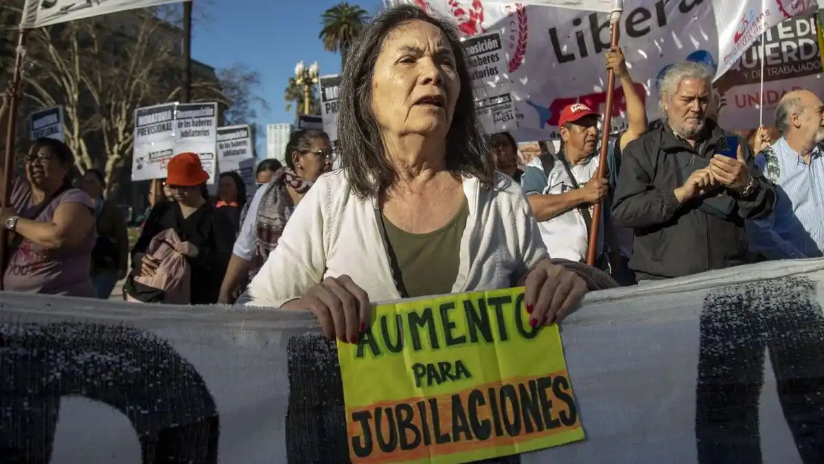 Los jubilados sufren las políticas del gobierno nacional