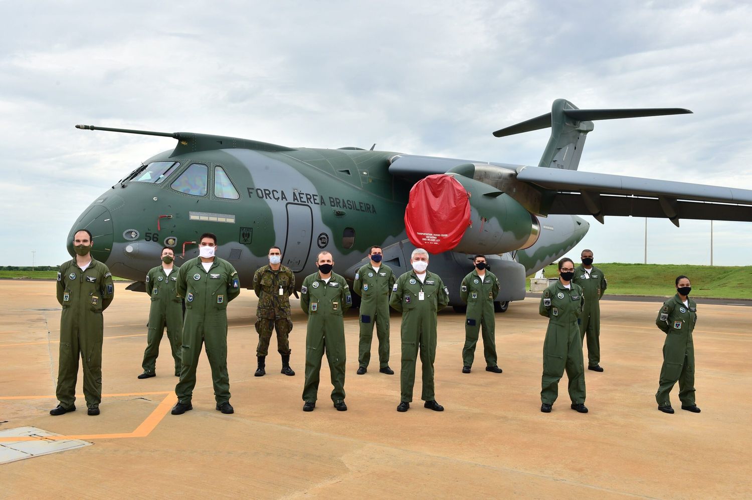 La Fuerza Aérea Brasilera recibe su cuarto Embraer KC-390 Millennium