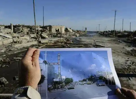 Así es Villa Epecuén, la ciudad en ruinas que tiene solo un habitante