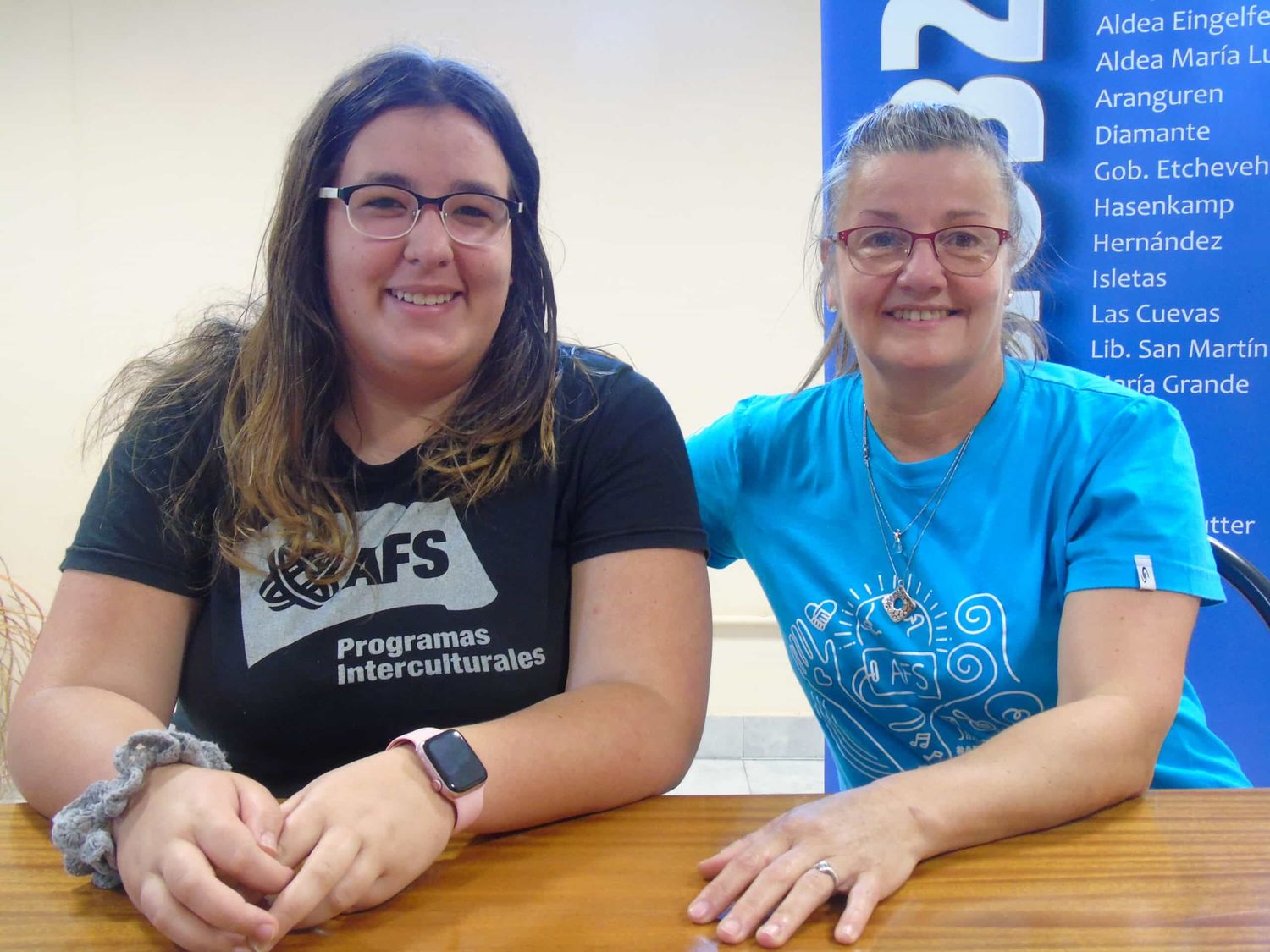 Cuatro nuevos estudiantes extranjeros en Crespo