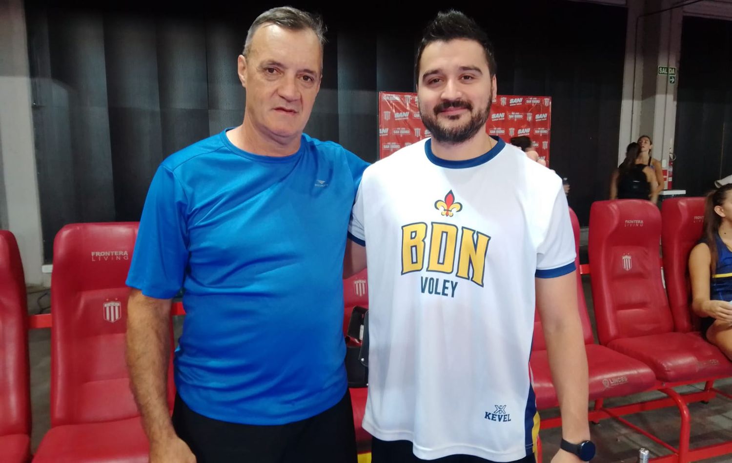 Los entrenadores Mariano Cinaglia y Matías Pasquarella