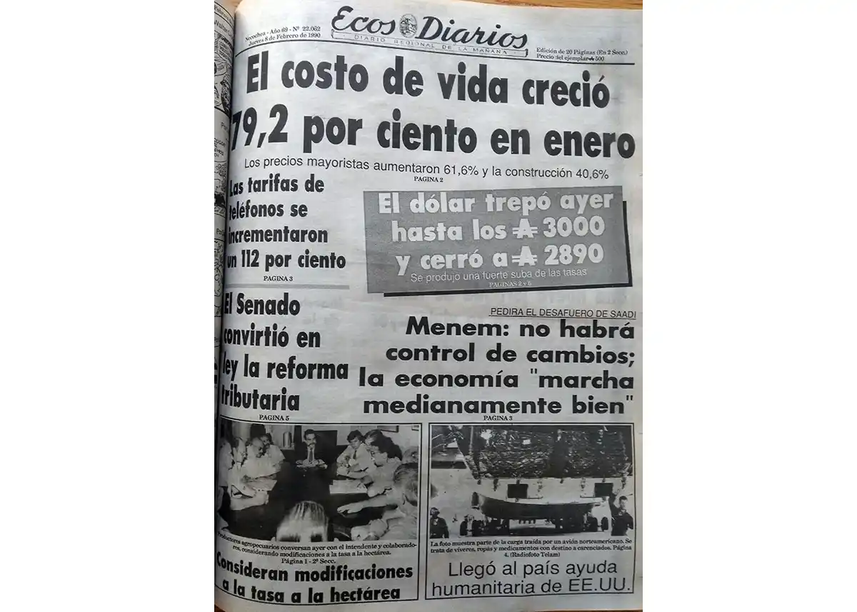 Jueves 8 de febrero de 1990