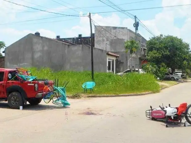 Motociclista de 23 años perdió la vida tras 
una violenta colisión en la ciudad de Formosa