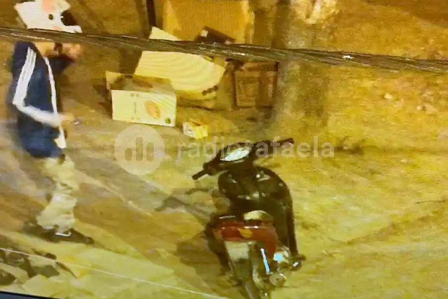 Robaron una moto y gracias al Centro de Monitoreo y la policía pudieron recuperarla