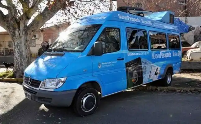 Llega a Pueblo Belgrano la unidad móvil de documentación 