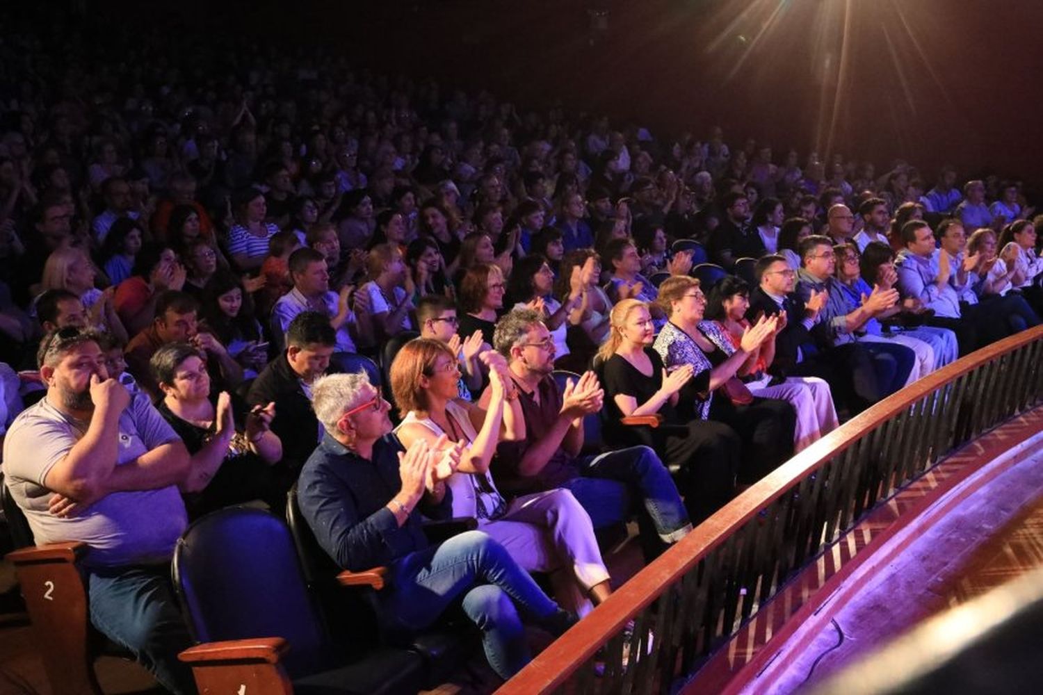 Autoridades presentes en el concierto