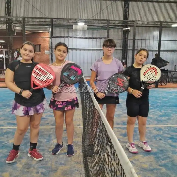 Finalistas. La dupla de Gavilán y Hamue, ante la compuesta por Escobar y Mendizabal