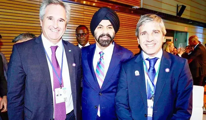 El Banco Mundial aprobó un paquete de financiamiento por US$ 2.000 millones para la Argentina
