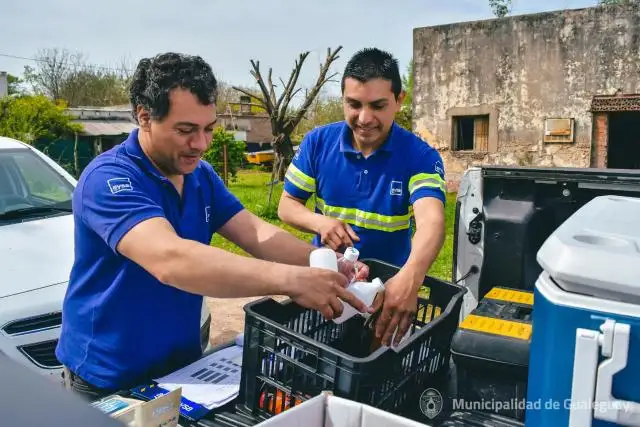 Técnicos de AySa y funcionarios nacionales visitaron Gualeguay por el servicio del agua