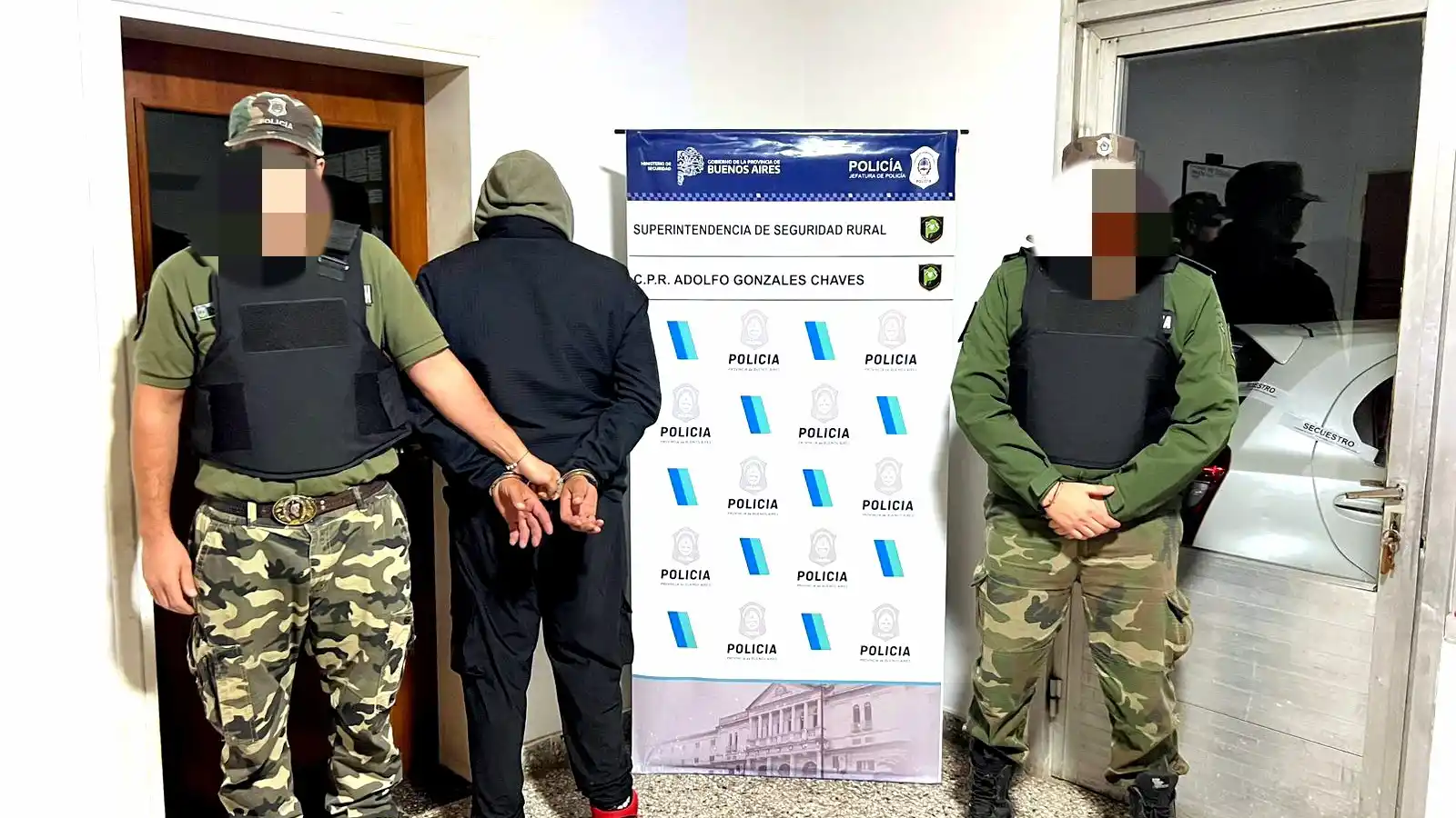 Interceptan a un motociclista que registraba pedido de captura