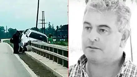 Murió el senador Francisco Rey tras chocar con su camioneta en Nogoyá