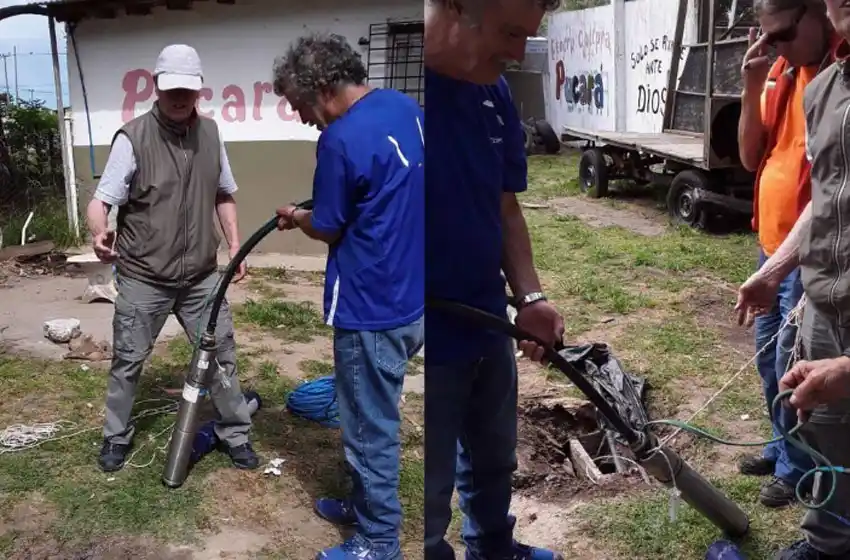 Mar del Plata solidaria: donaron una nueva bomba de agua al comedor Pucará 