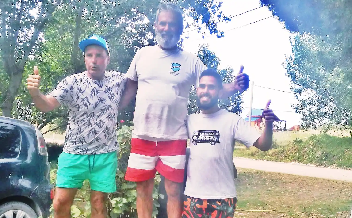 Miguel, Tassaroli y Müller.