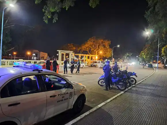 Se incrementaron los operativos de prevención del delito en Concordia