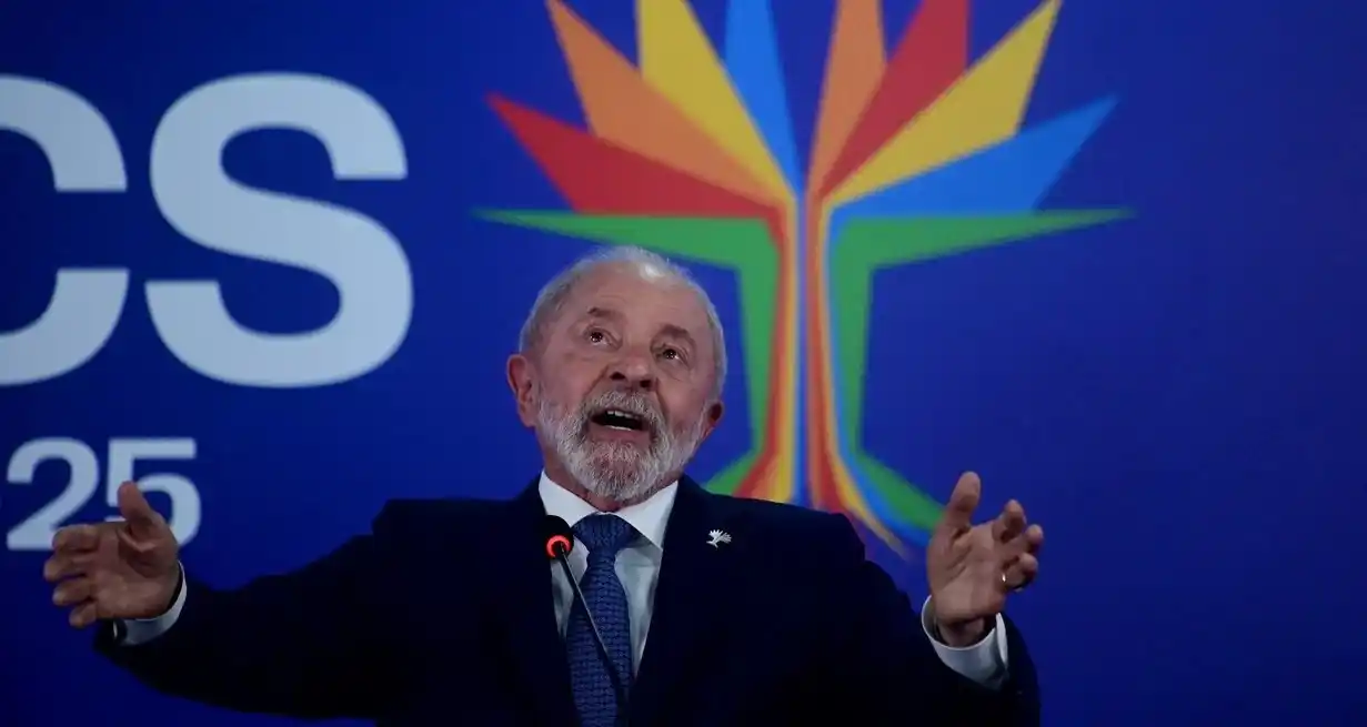 Lula este lunes en la XVII Cumbre del BRICS / Museo de Arte Moderno de Río de Janeiro.