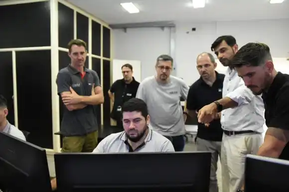 Representantes del sector industrial visitaron el Centro de Monitoreo Urbano