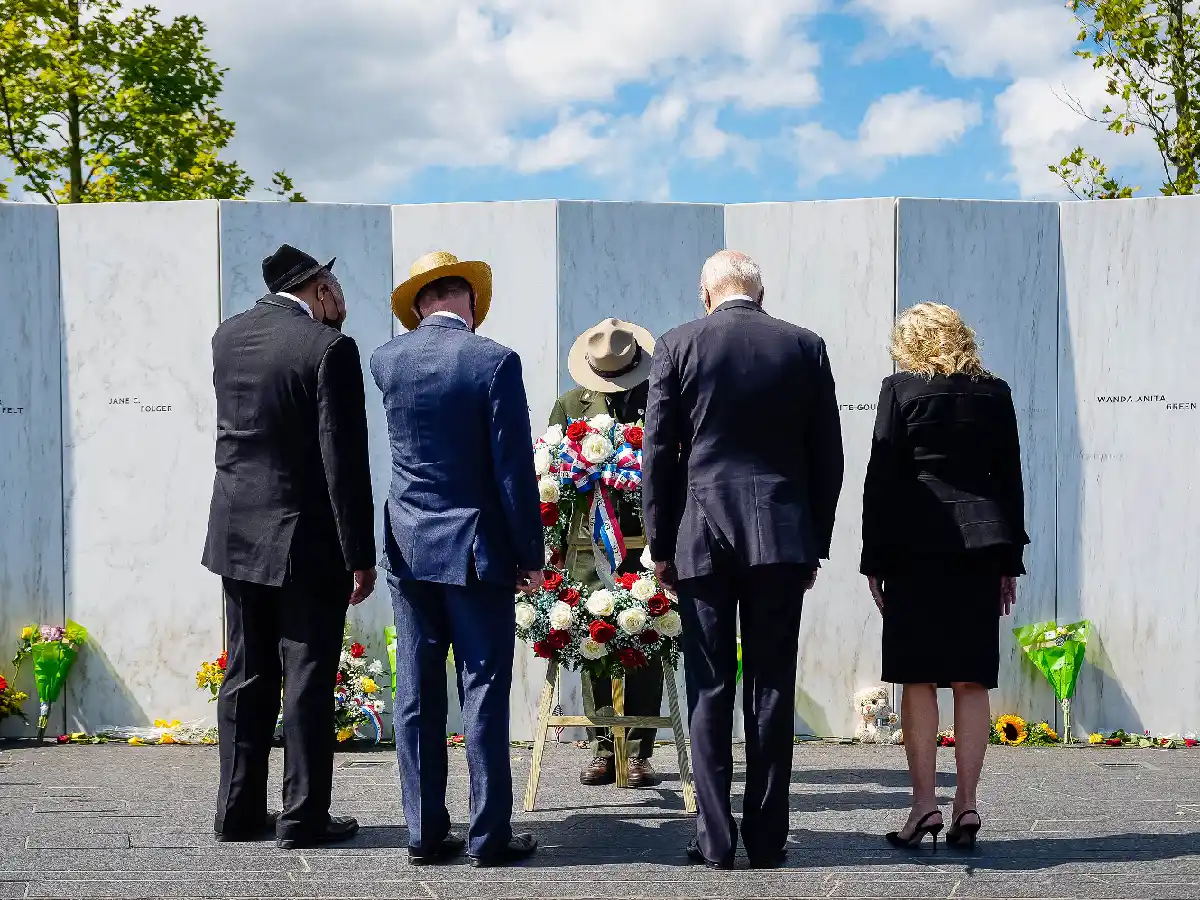 Biden conmemoró los 20 años del 11S en los tres sitios donde fue perpetrado