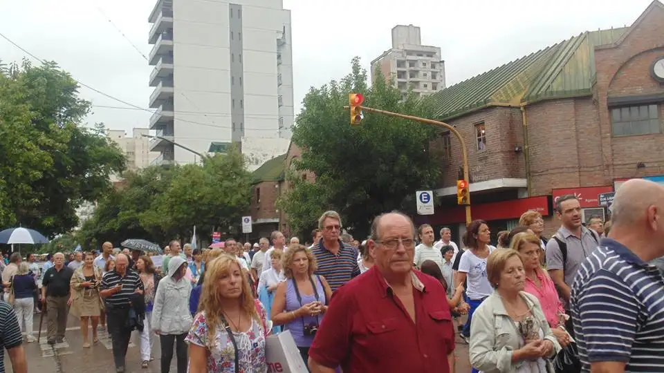 Más de 10 mil santafesinos se movilizaron en el #18F