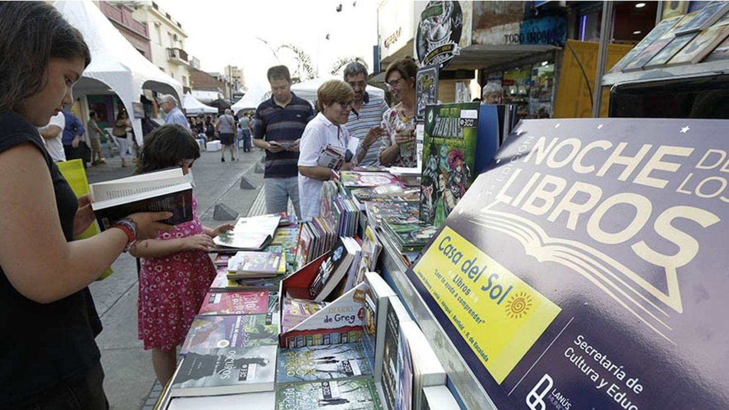 Lanús: Vuelve la Noche de los Libros