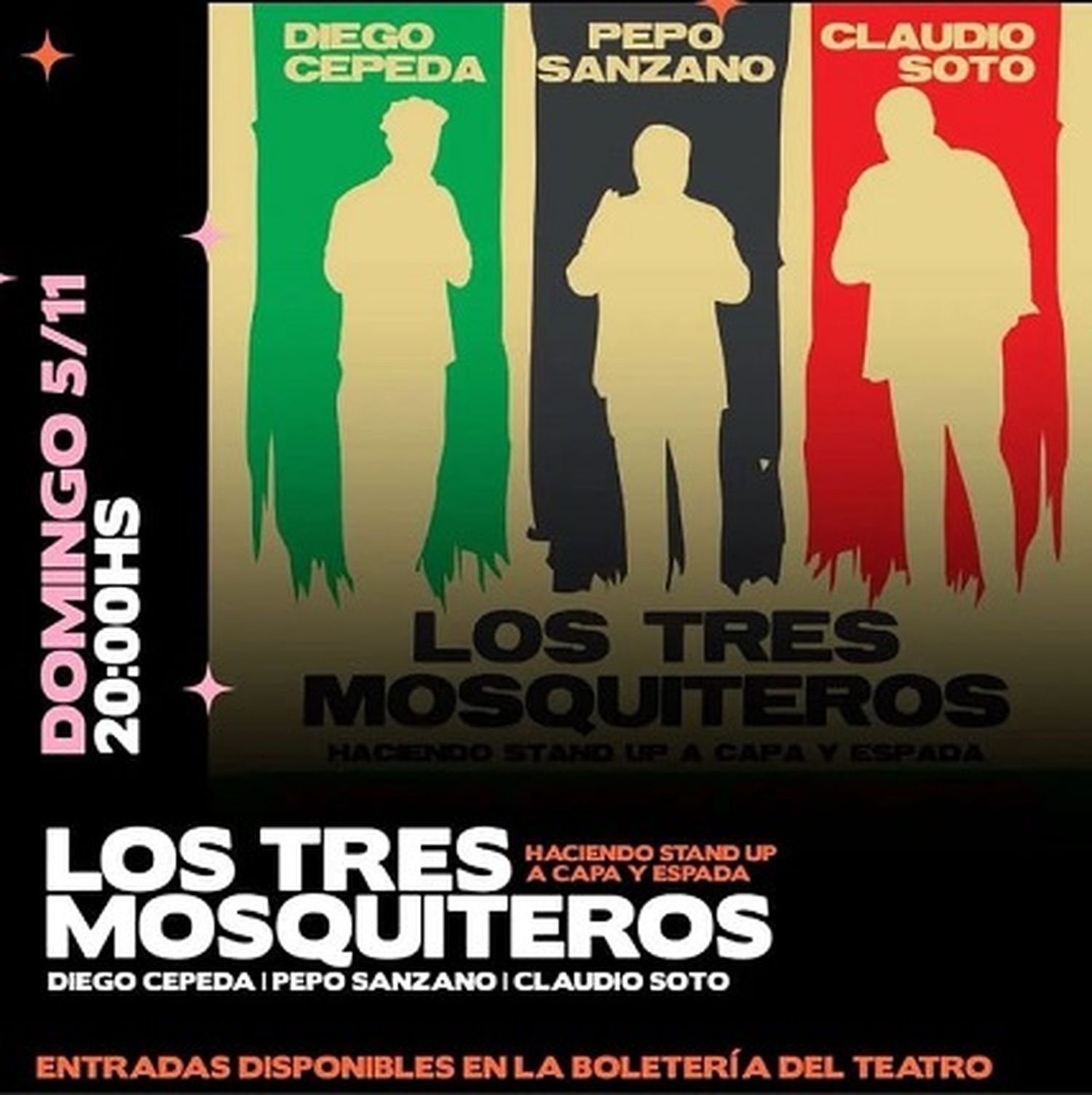 TRES MOSQUITEROS