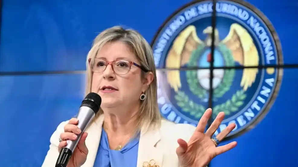 La ministra de Seguridad Nacional, Alejandra Monteoliva.
