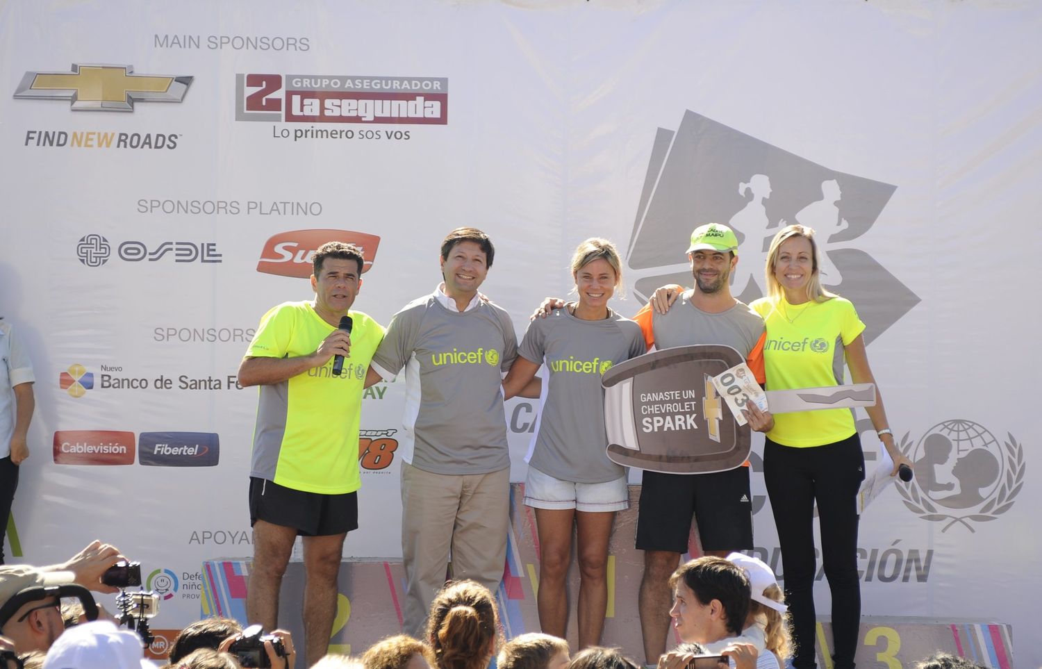 Chevrolet en la Carrera UNICEF por la Educación