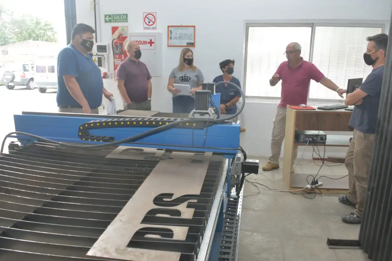 Con la incorporación de nueva maquinaria se fortalece el proyecto del Polo Social y Productivo