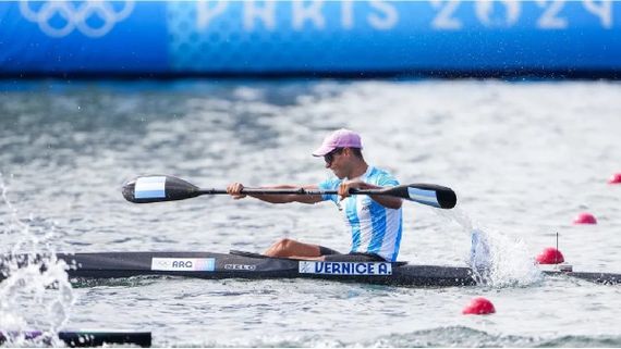 Vernice tuvo una gran actuación y se llevó un diploma olímpico