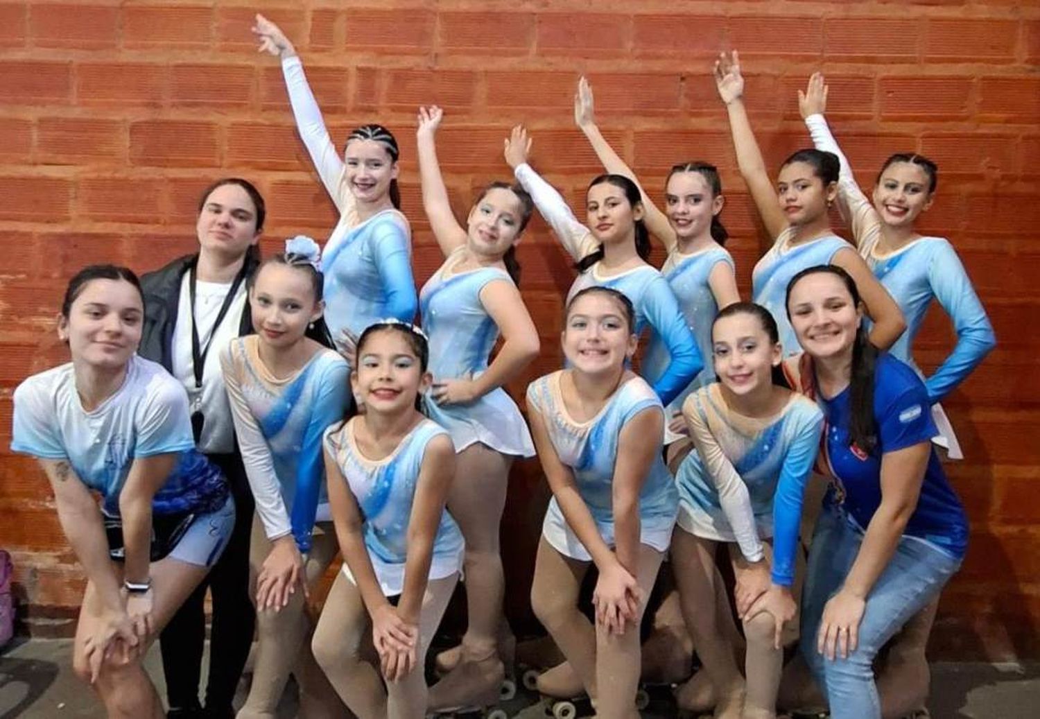 Patinadoras.