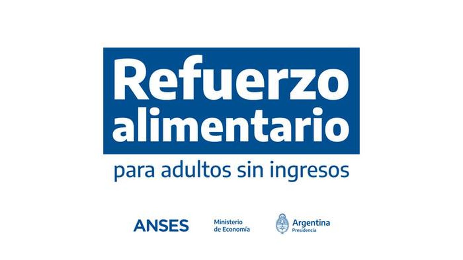 Pago del refuerzo alimentario