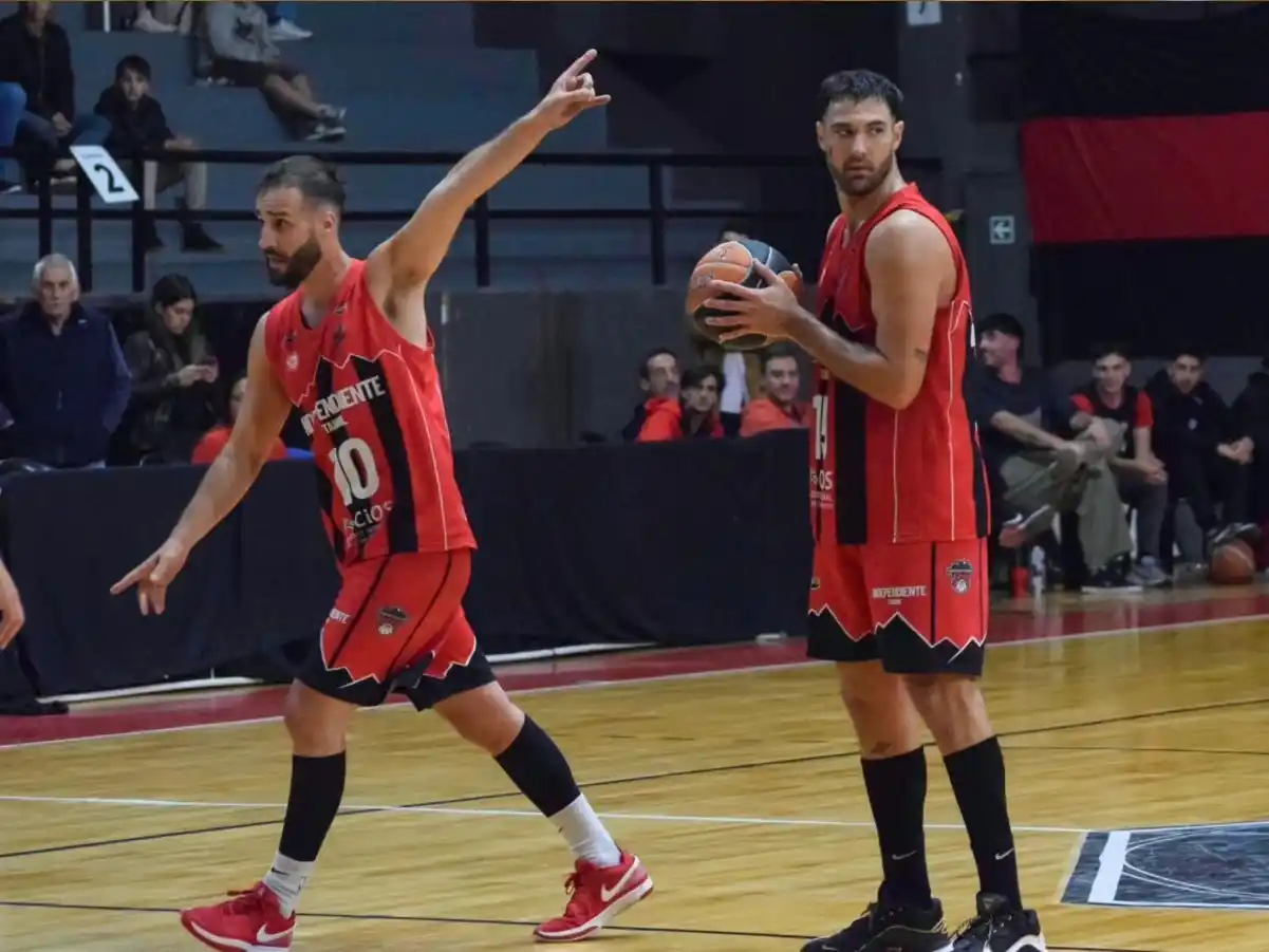 Lanusse y Zulberti, jugadores importantes para Independiente.