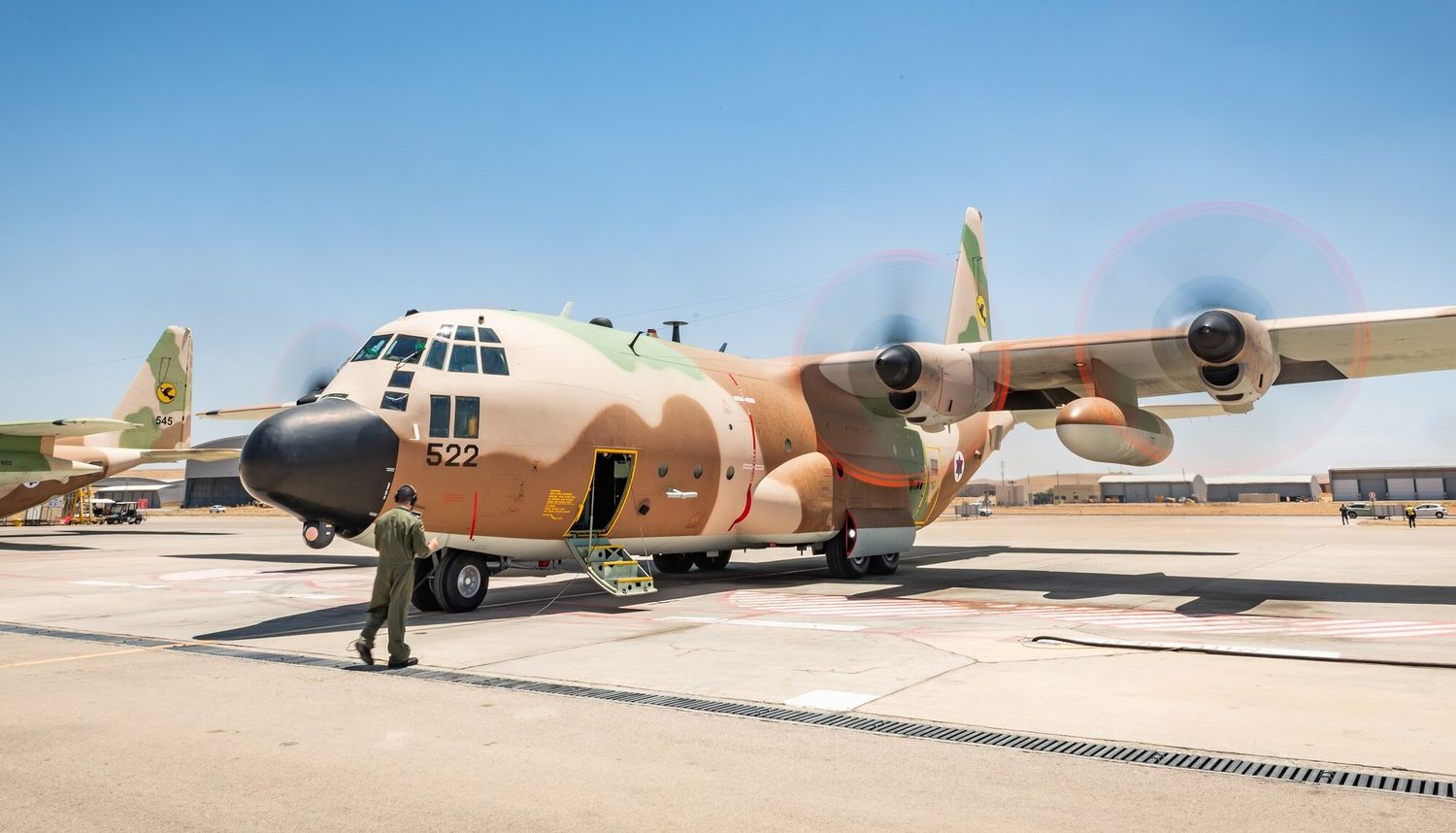 Completada la modernización de los C-130H de la Fuerza Aérea Israelí