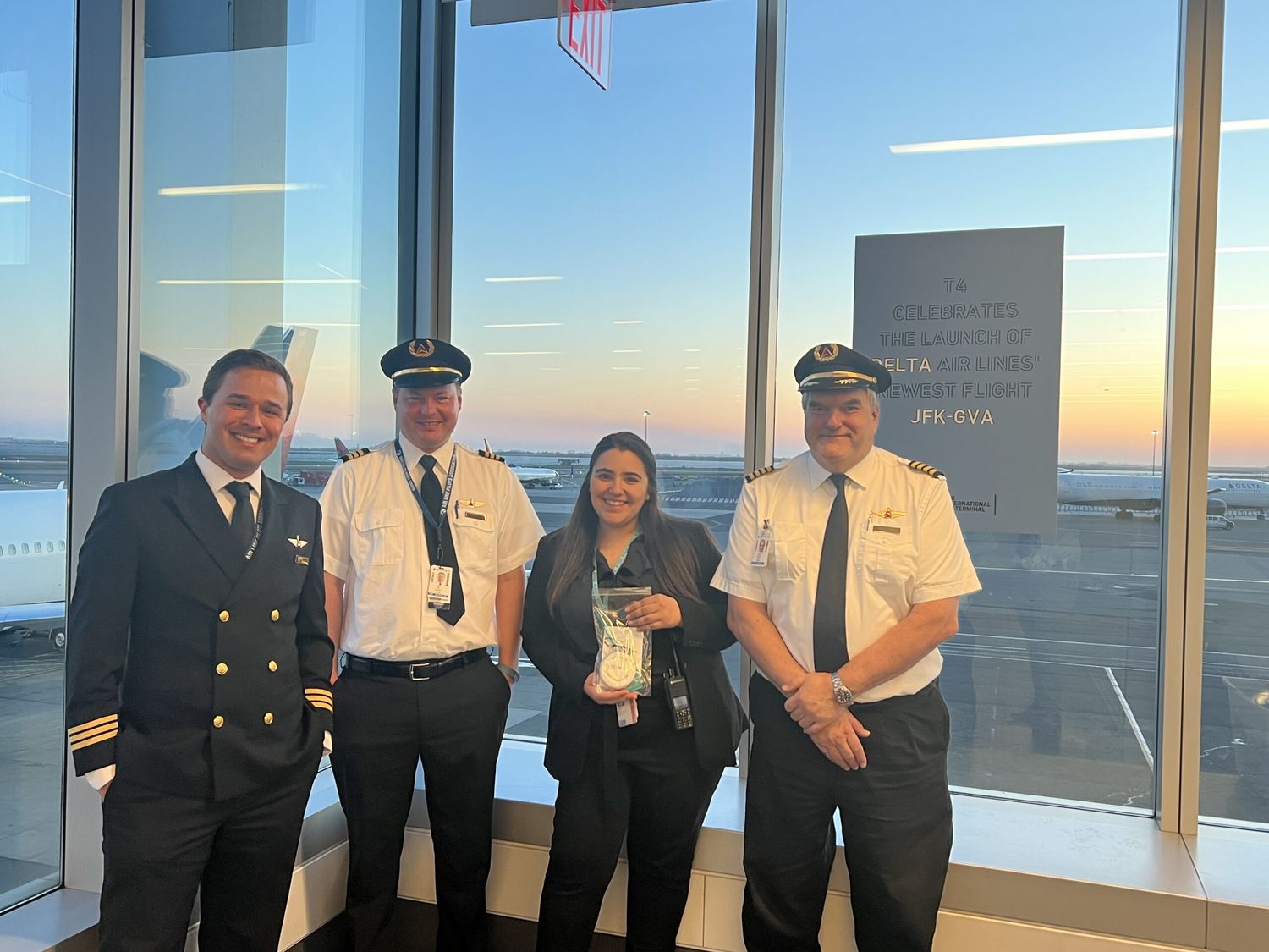Delta inauguró sus vuelos entre Nueva York y Ginebra